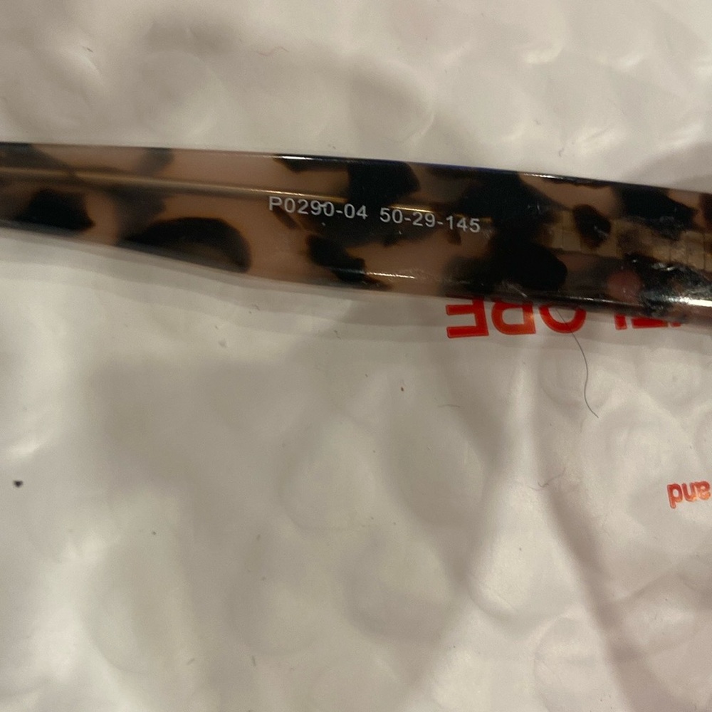 Marzipan Chic Tortoise Shell Eyeglass Frame Has P… - image 5